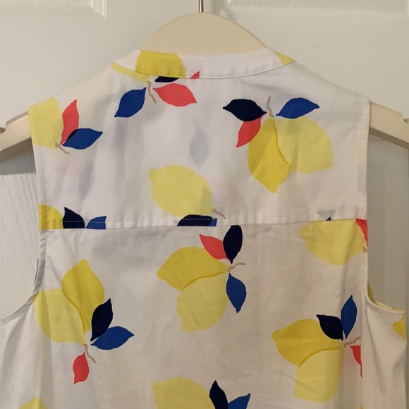 Kate Spade New York lemons summer button down dress - Picture 5 of 7